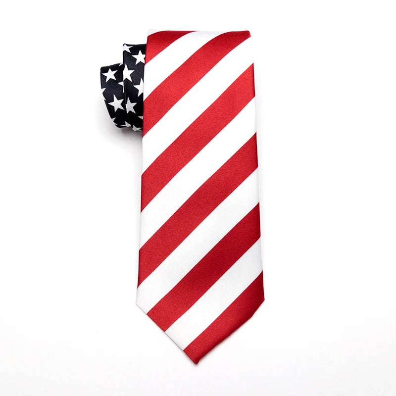 Tie - Star Striped American Flag